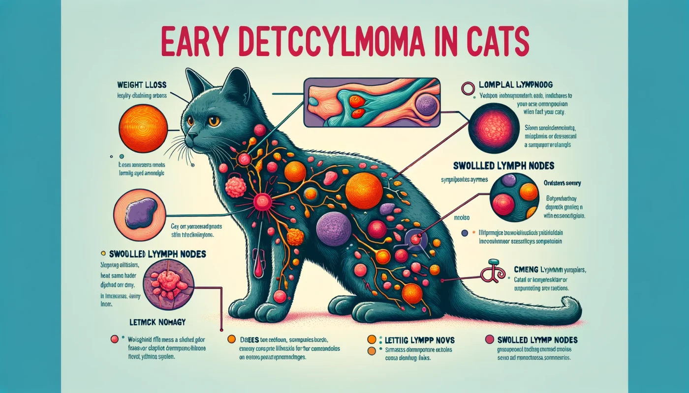 Early detection of lymphoma in cats