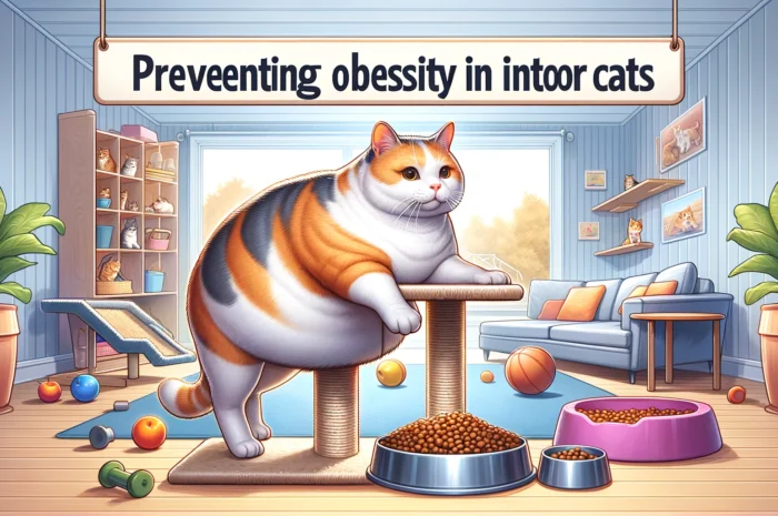 Preventing obesity in indoor cats